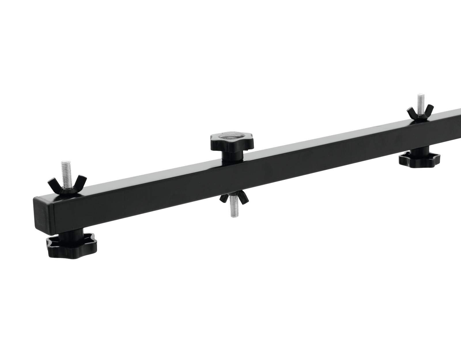 omnitronic-mobile-dj-stand-xl-dj-tisch-aus-stahlrohr-mit-lichttraverse image 3