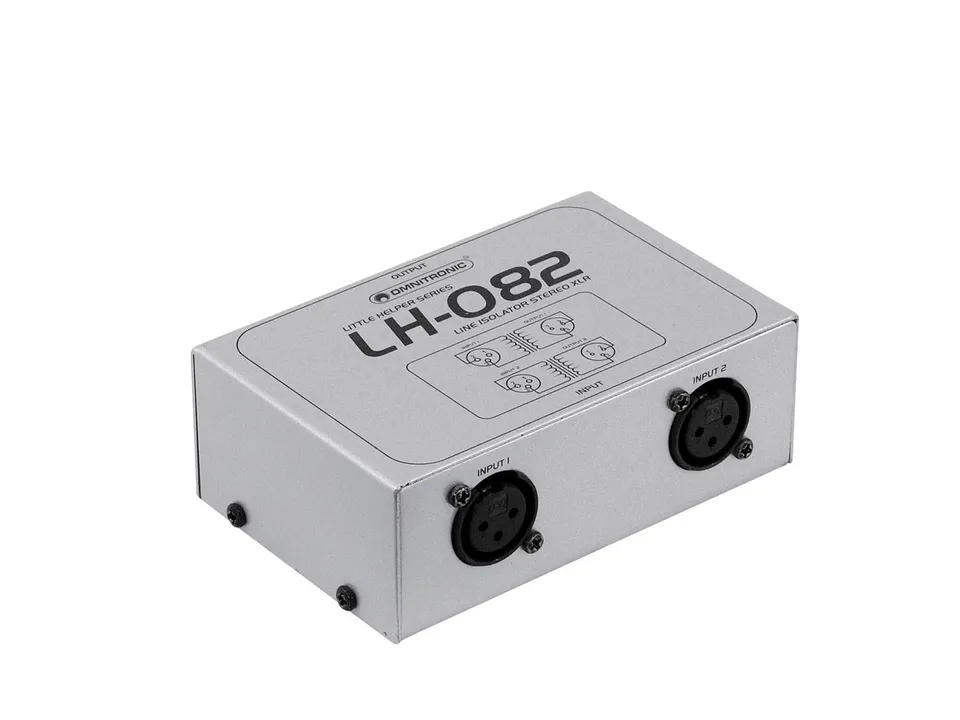 omnitronic-lh-082-stereo-isolator-xlr-passiver-line-trenn-bertrager image 1