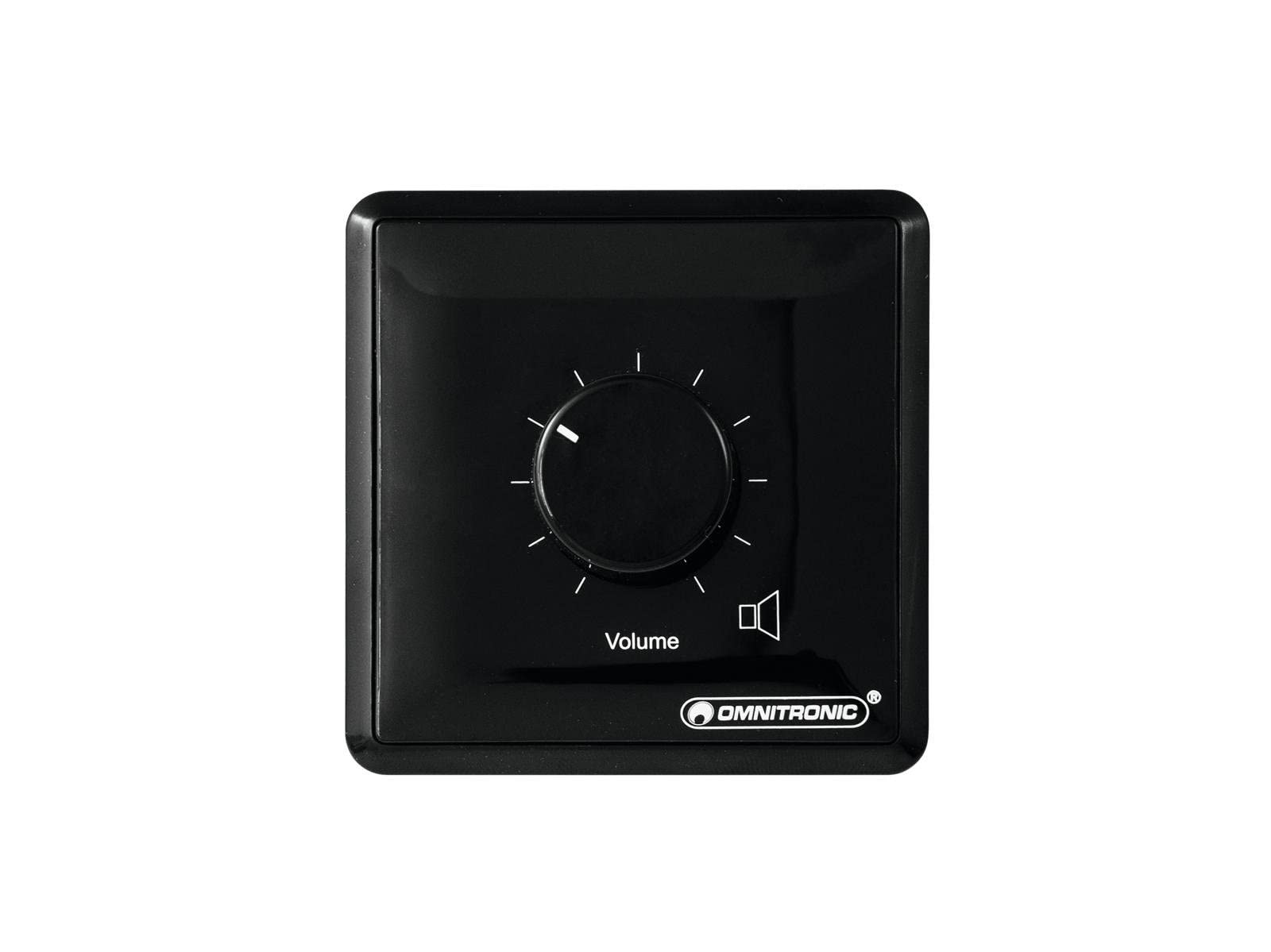 omnitronic-ela-ls-regler-5-w-mono-schwarz-mit-24-v-pflichtempfangsrelais image 1