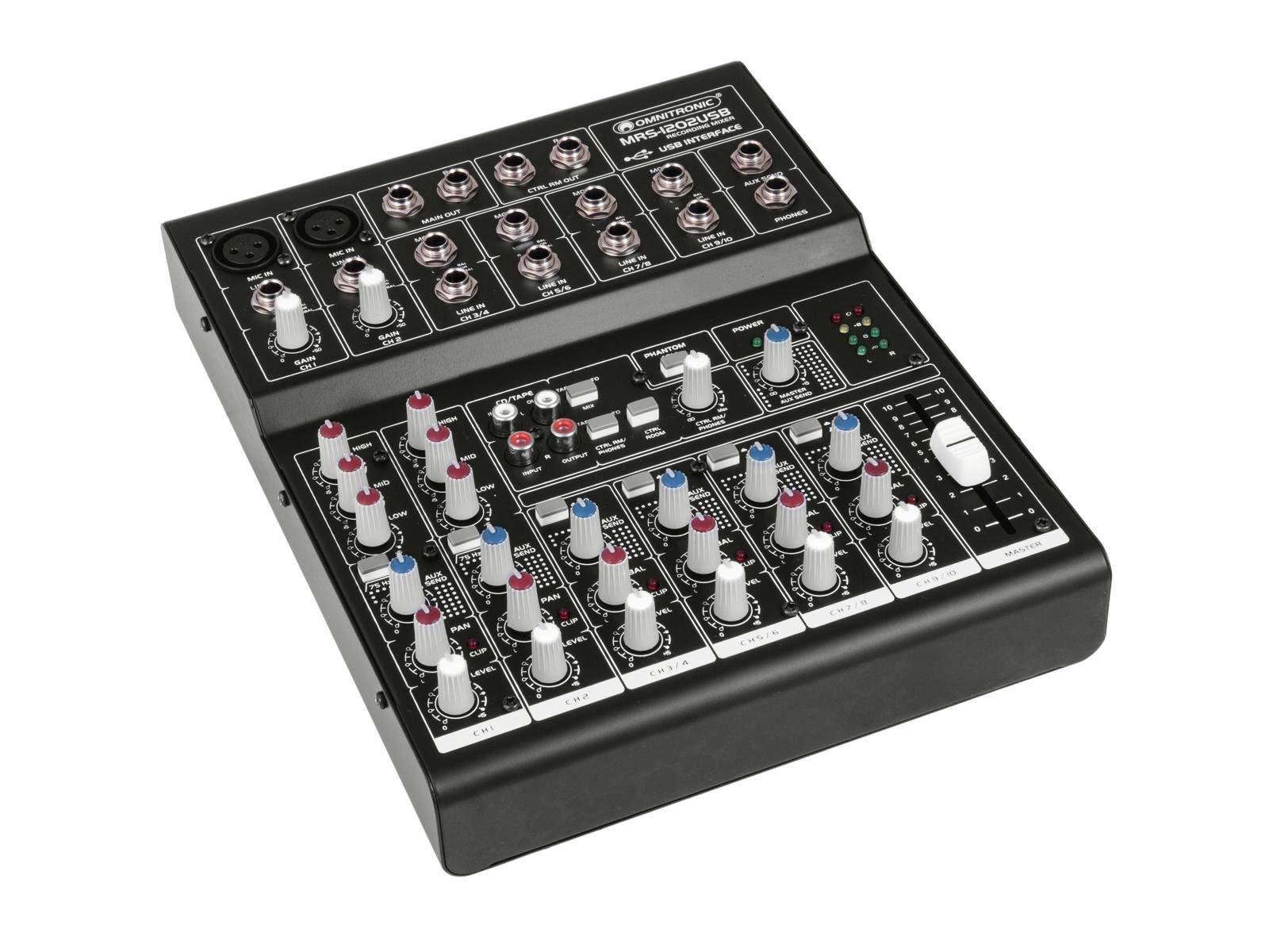 omnitronic-mrs-1202usb-recording-mixer-12-kanal-mischpult-mit-usb-interface image 2