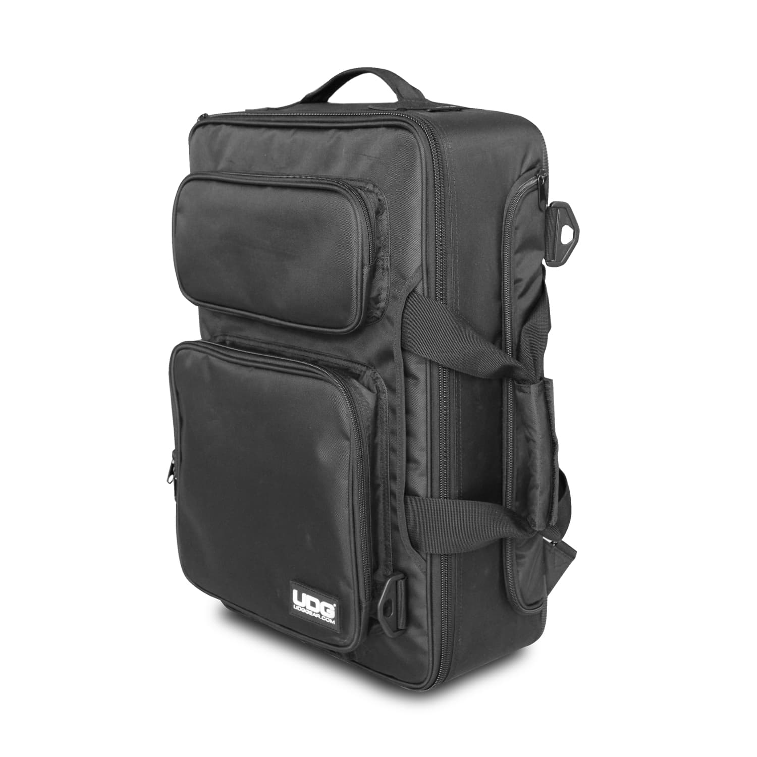 udg-ultimate-midi-controller-backpack-small-black-orange-inside-mk2 image 1