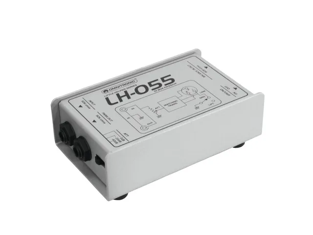 omnitronic-lh-055-pro-di-box-passiv-1-kanal-silber image 1