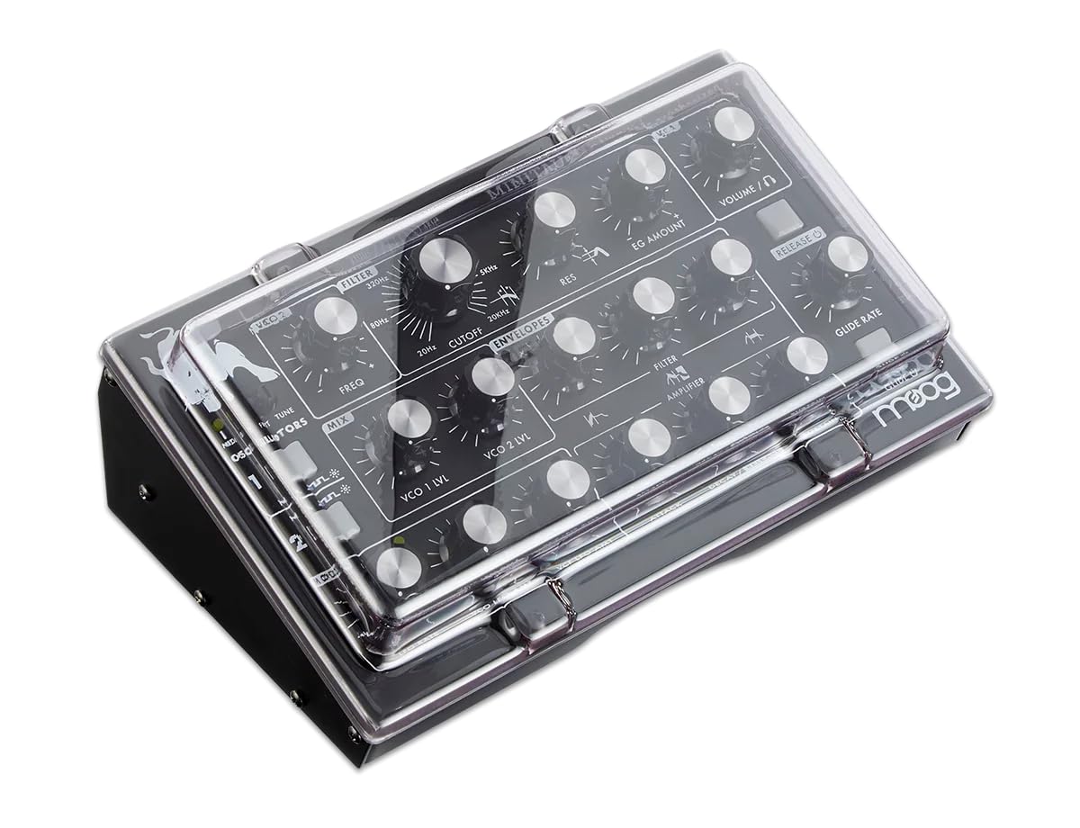 decksaver-minitaur-staubschutzcover-passgenaue-polycarbonat-abdeckung-f-r-moog-m image 1