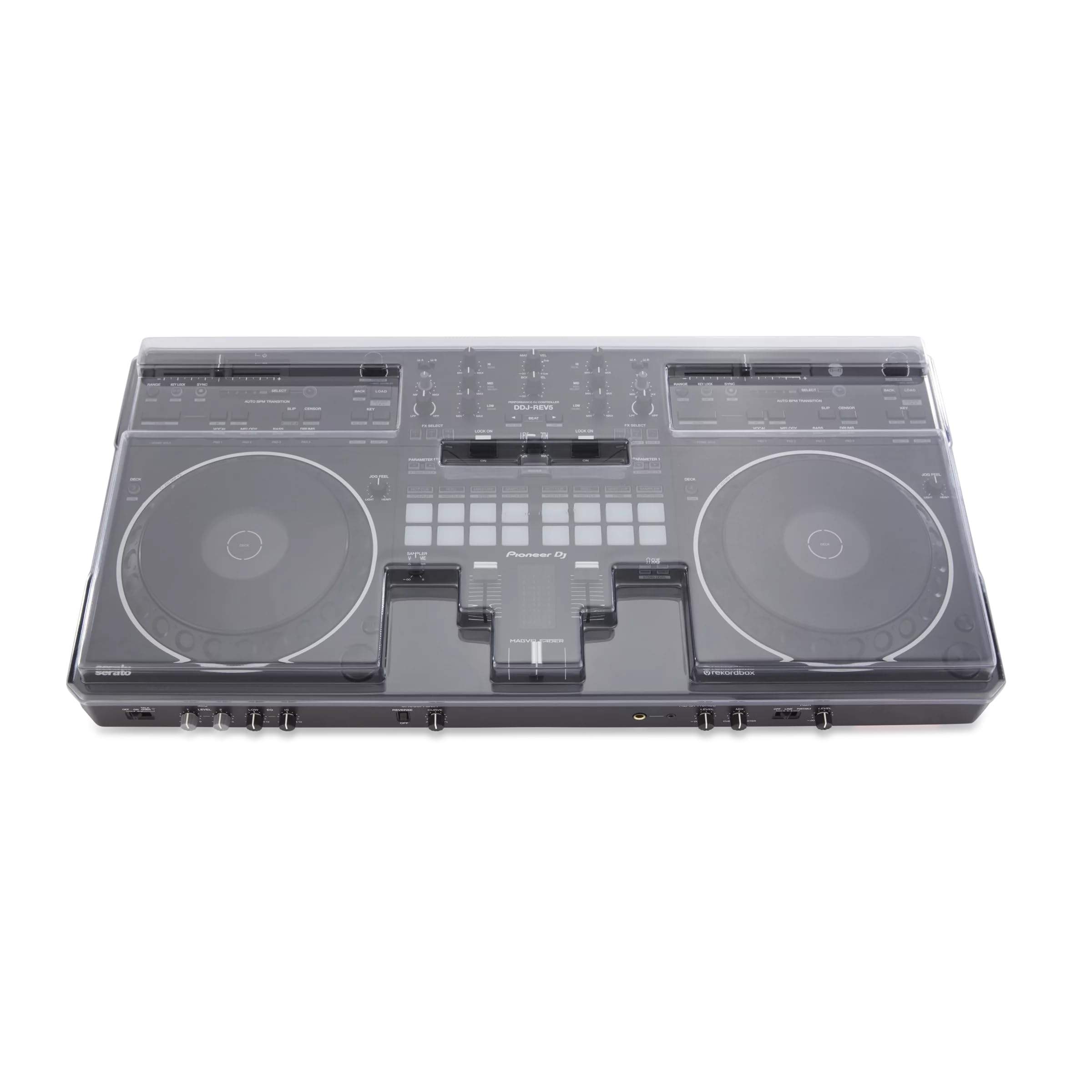 decksaver-ddj-rev5-staubschutzcover-passgenaue-polycarbonat-abdeckung-f-r-pionee image 2