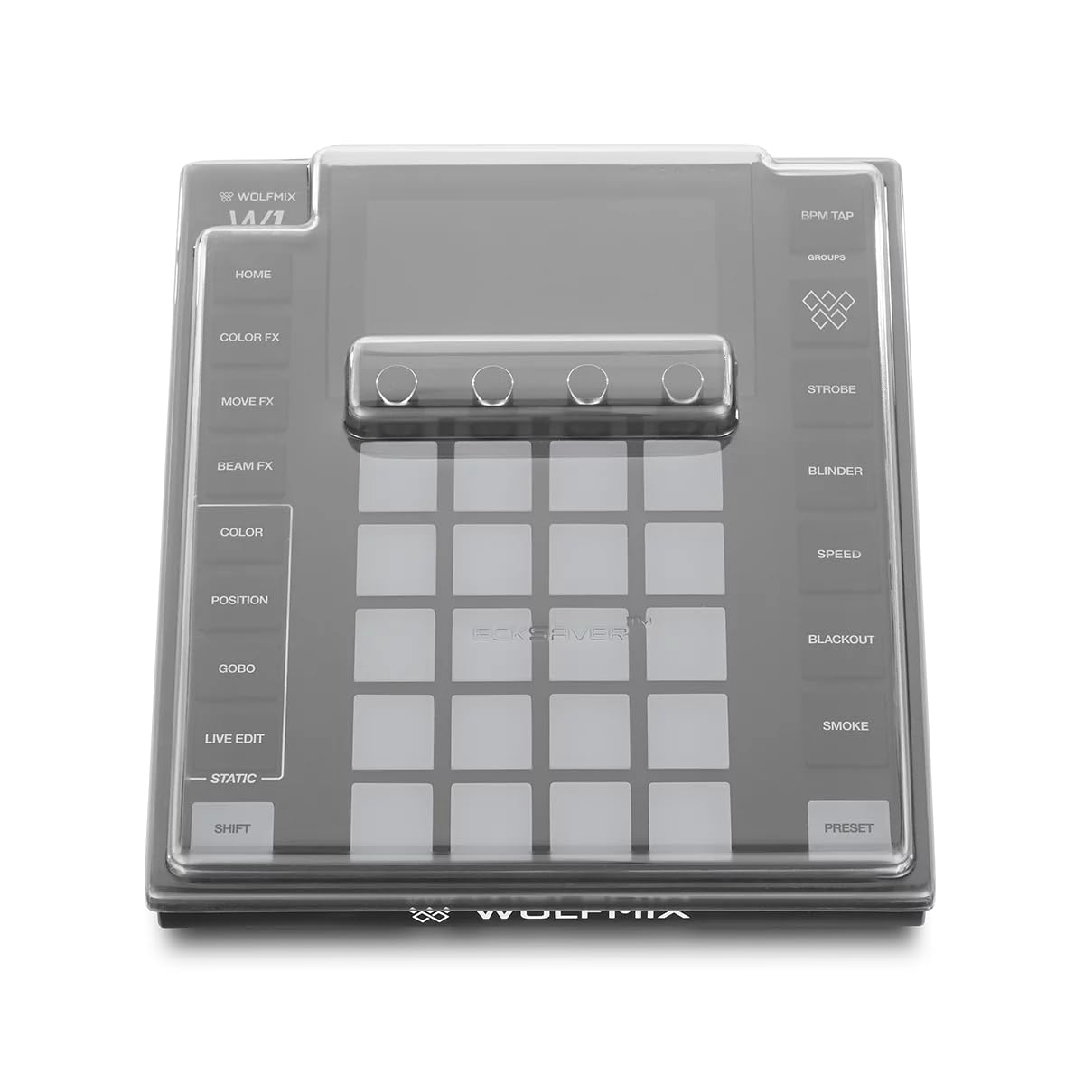 decksaver-cover-f-r-wolfmix-w1-wmx1-rauchgrau-transparent image 3