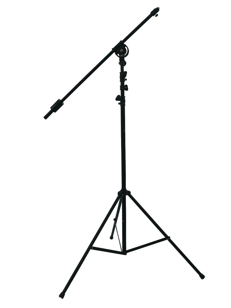 omnitronic-overhead-mikrofonstativ-schwarz-bis-390-cm-mit-galgen image 1