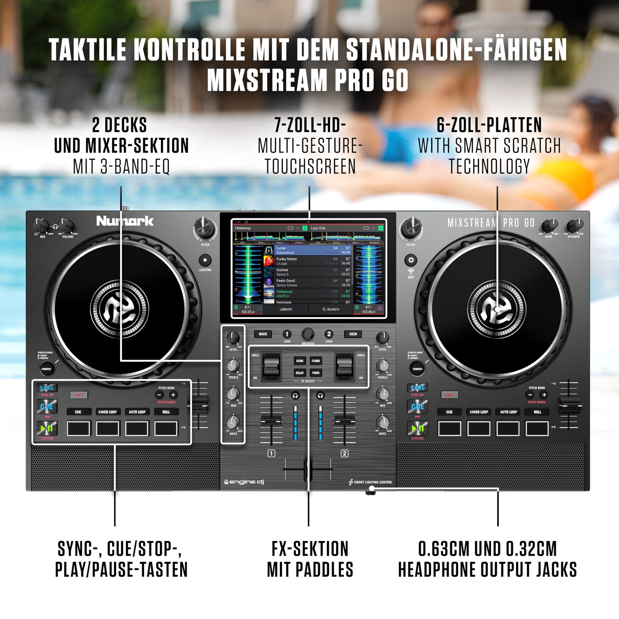 numark-mixstream-pro-go-tragbarer-dj-controller-mit-akku-wlan-und-lautsprecher image 6