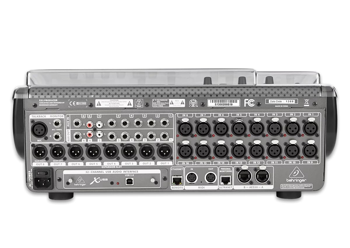 decksaver-pro-staubschutz-f-r-behringer-x32-producer image 4