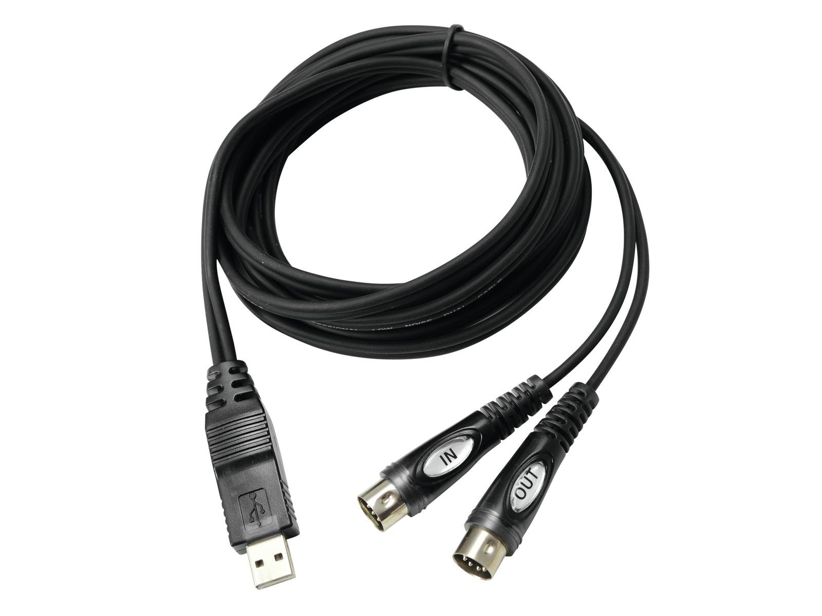 omnitronic-um-15-usb-midi-adapter-1-5m-30225025-midi-interface-kabel image 2