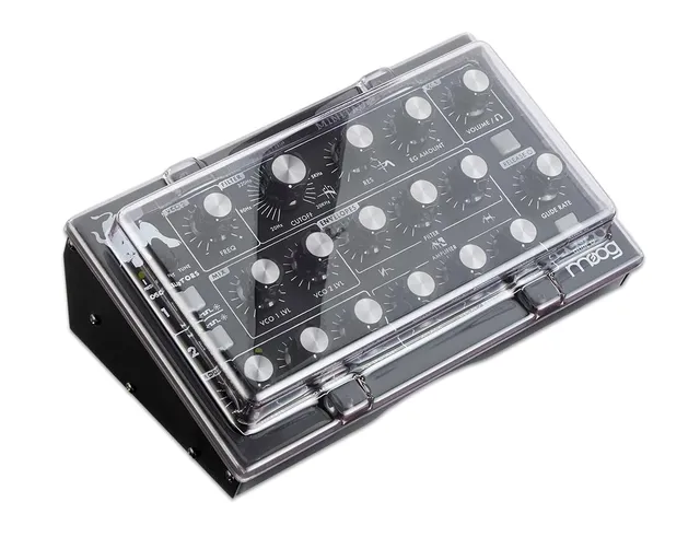 decksaver-minitaur-staubschutzcover-passgenaue-polycarbonat-abdeckung-f-r-moog-m image 1