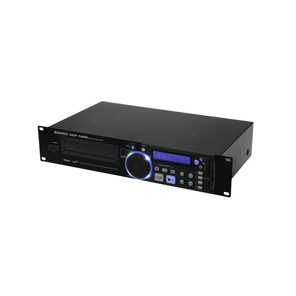 omnitronic-xcp-1400-cd-player-f-r-djs-mit-ir-fernbedienung image 2