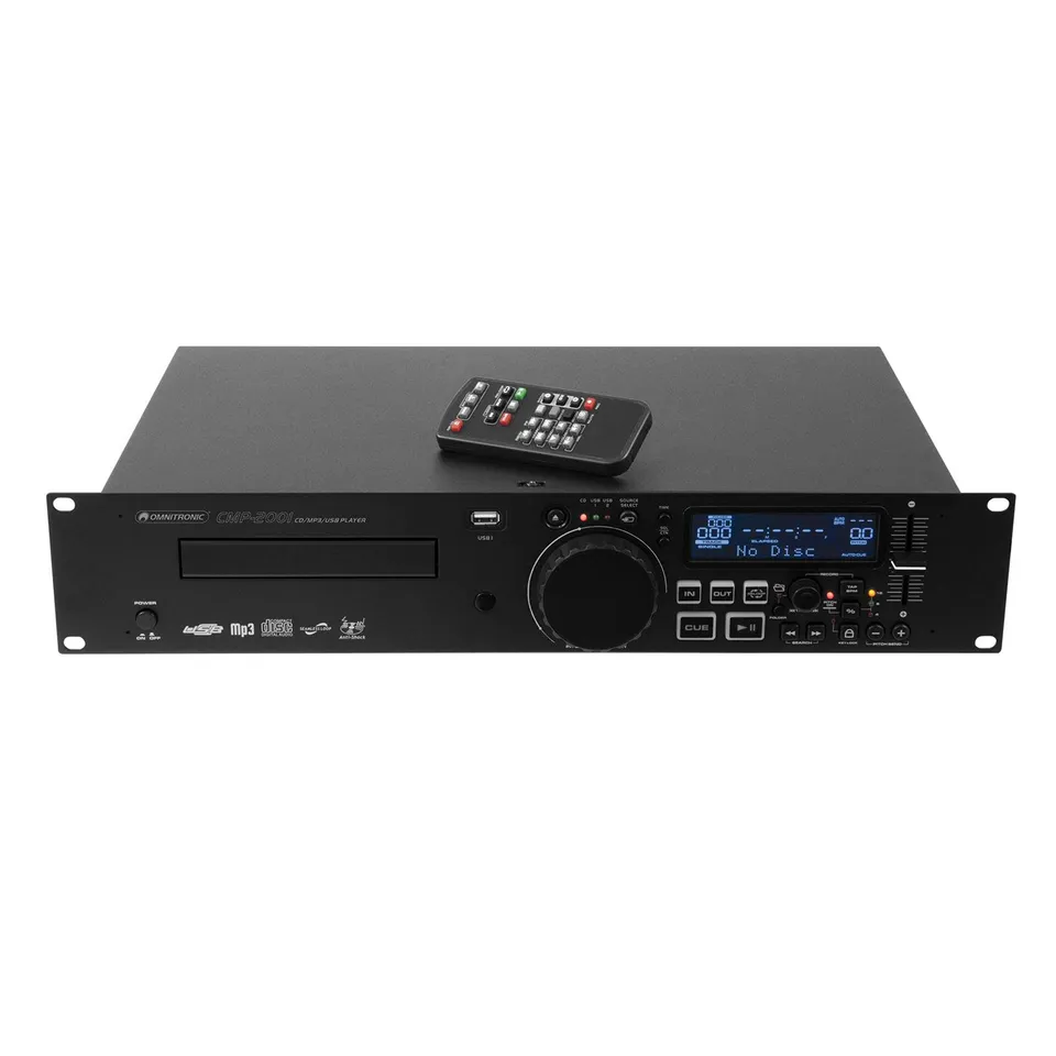 omnitronic-cmp-2001-single-cd-mp3-player-mit-aufnahme-und-usb image 1