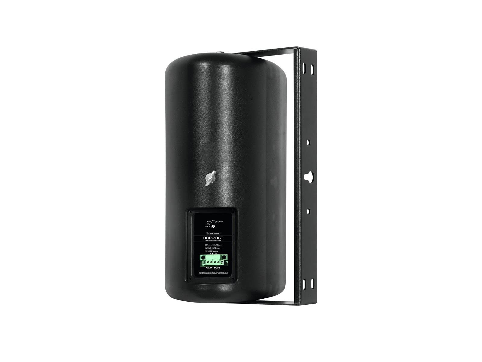 omnitronic-odp-206t-installationslautsprecher-100v-schwarz-2x-6-wandlautsprecher image 2