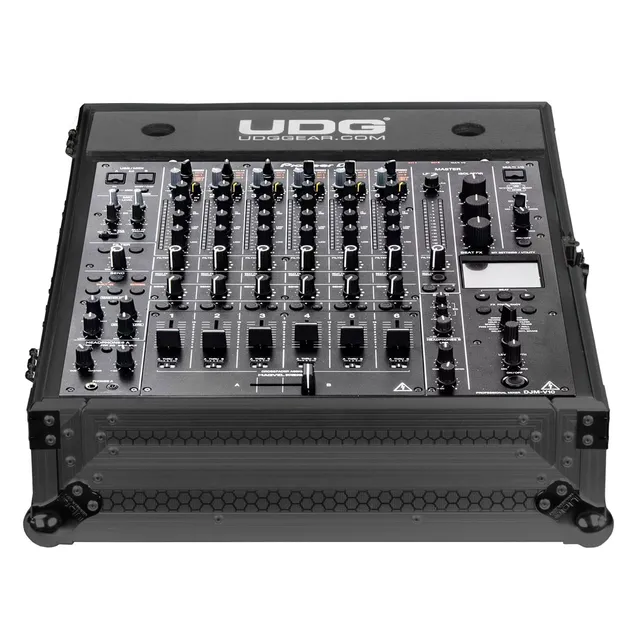 udg-ultimate-flight-case-pioneer-dj-djm-v10-black-dj-mixer-case image 1