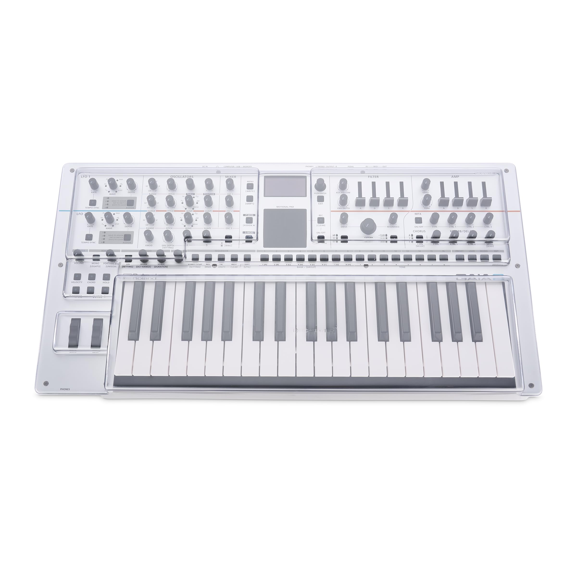 decksaver-ds-pc-gaia2-cover-f-r-roland-gaia-2-polycarbonat-schutzabdeckung image 2