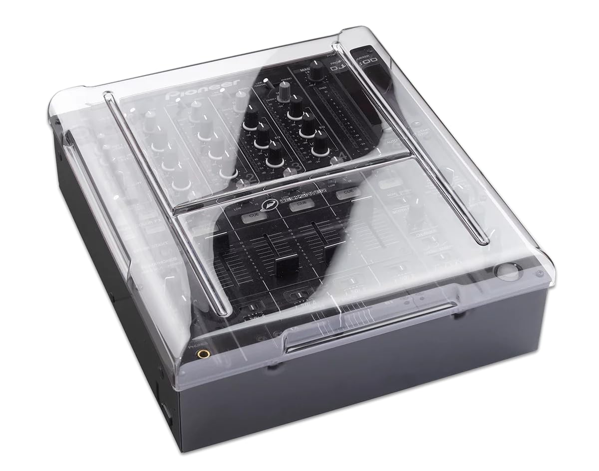 decksaver-ds-pc-djm800-cover-f-r-12-zoll-dj-mixer-klar-rauch image 1