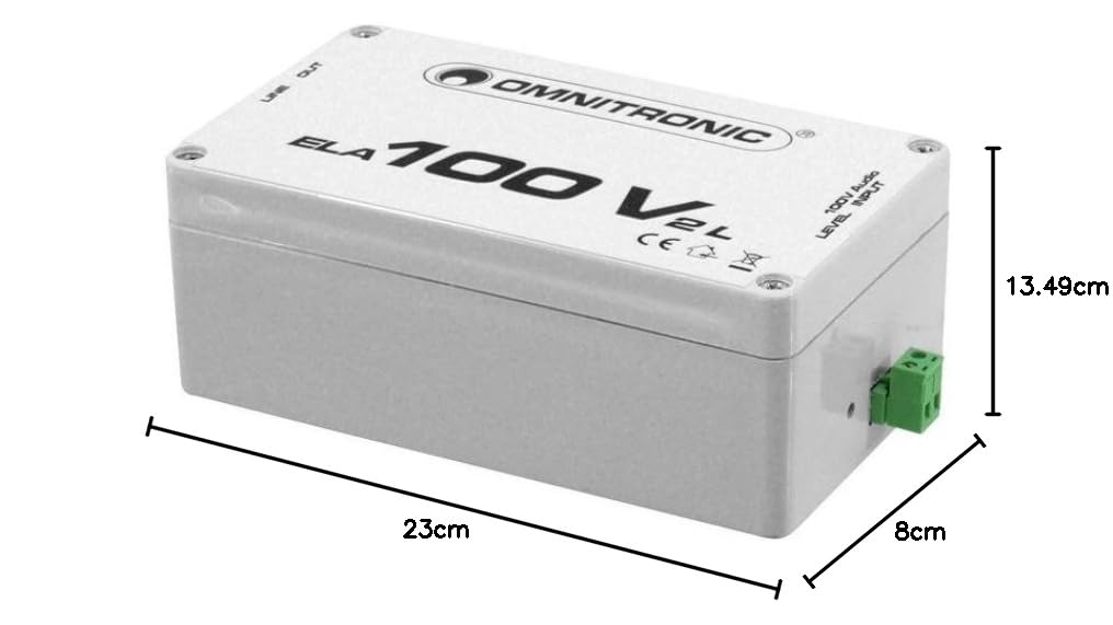 omnitronic-ela-100v-2-l-bertrager-100v-auf-line-cinch-xlr image 3