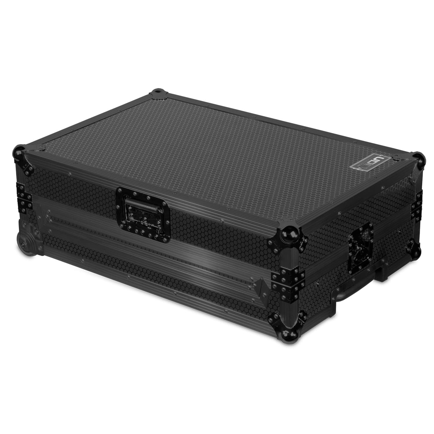 udg-ultimate-flight-case-multi-format-xxl-black-plus-mit-laptop-shelf-trolley-ro image 6