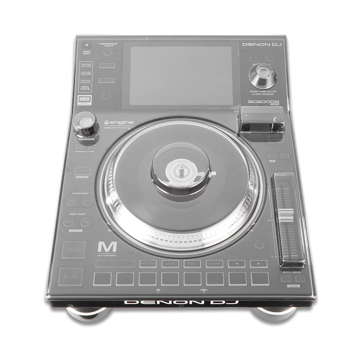 decksaver-denon-sc5000-sc5000m-dj-cover-ds-pc-sc5000m image 2