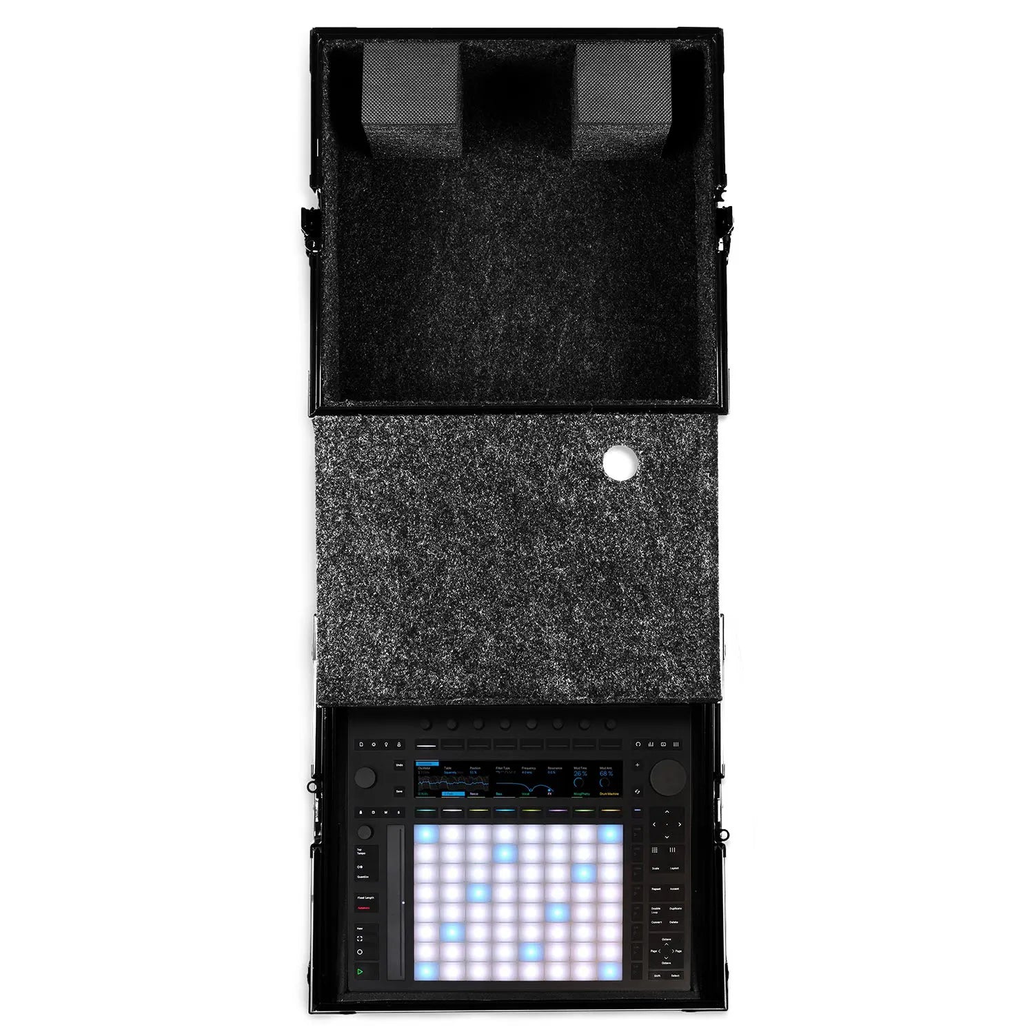 udg-ultimate-flight-case-f-r-ableton-push-3-black-plus-mit-laptop-shelf image 3