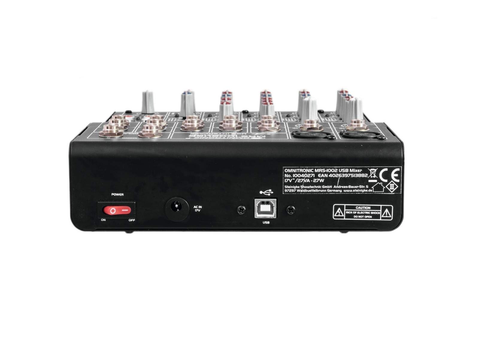 omnitronic-mrs-1002usb-recording-mixer-10-eing-nge-usb-interface image 4
