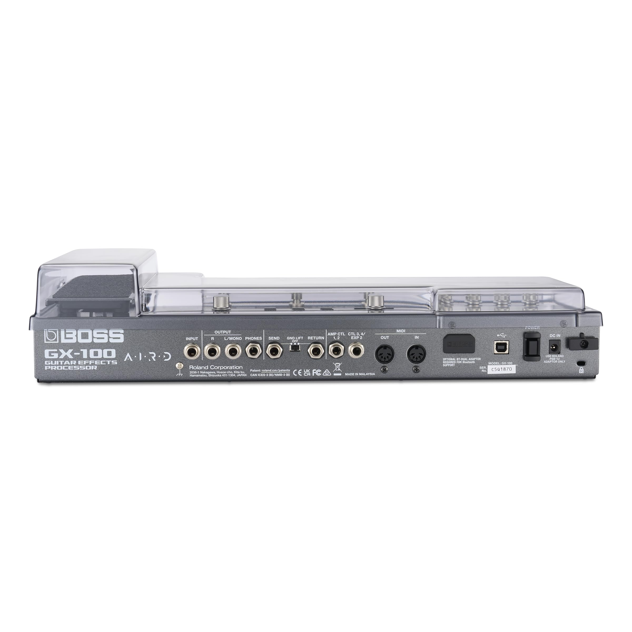 decksaver-boss-gx-100-cover-schutzabdeckung-aus-polycarbonat image 6