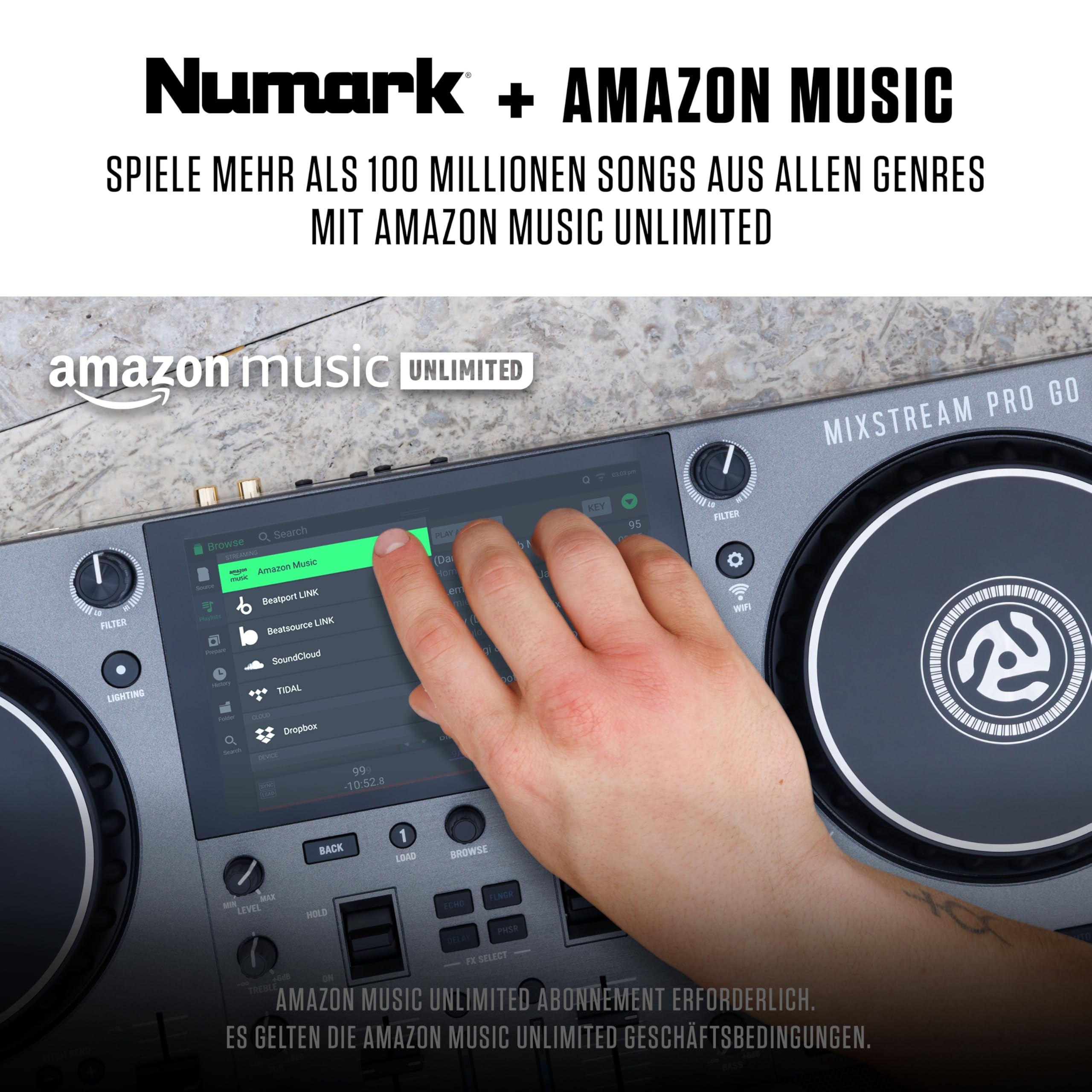 numark-mixstream-pro-go-tragbarer-dj-controller-mit-akku-wlan-und-lautsprecher image 8