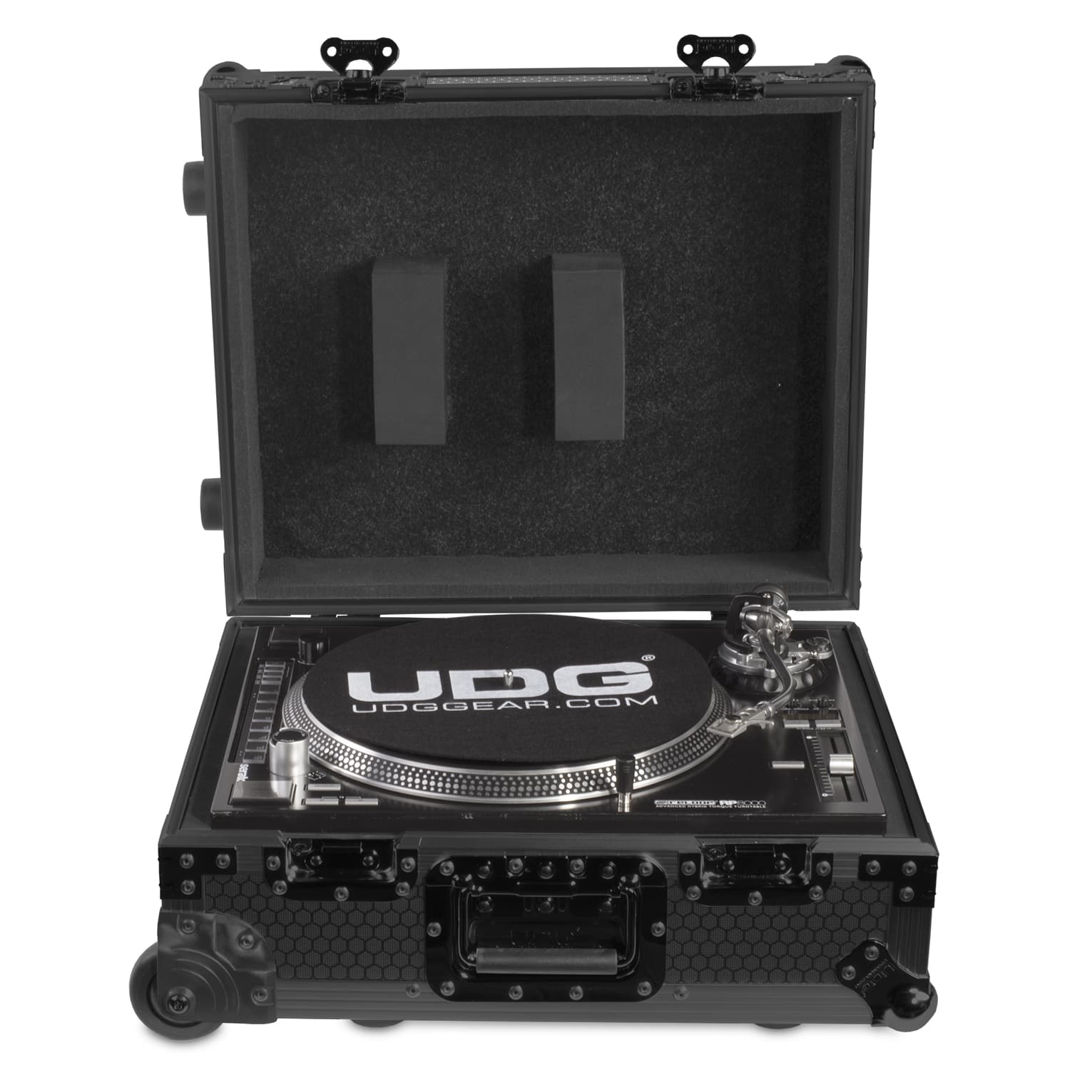 udg-ultimate-flight-case-multi-format-turntable-black-mk2-plus-mit-trolley-rolle image 2