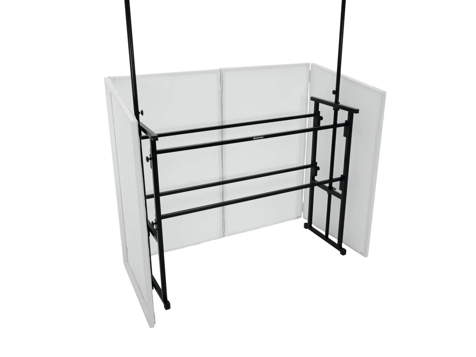 omnitronic-mobile-dj-stand-xl-dj-tisch-aus-stahlrohr-mit-lichttraverse image 5