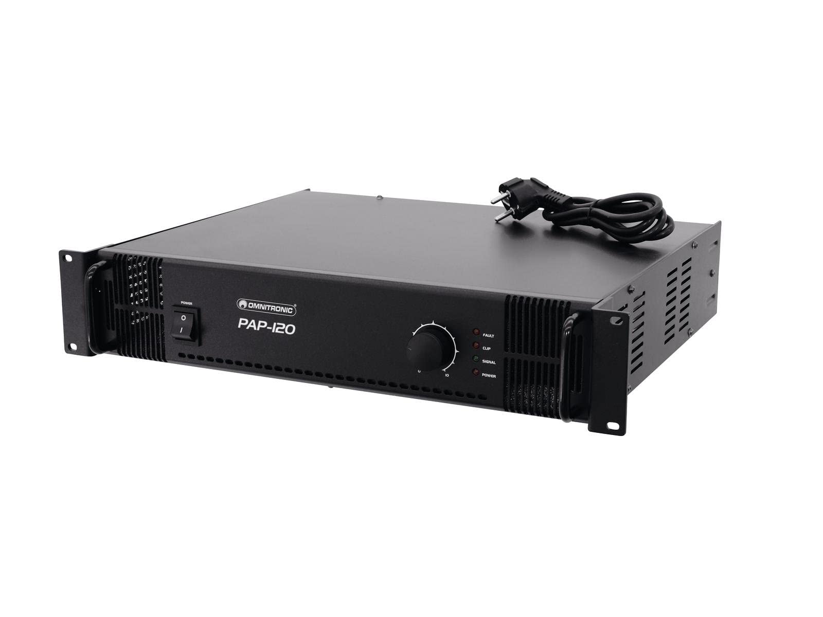 omnitronic-pap-120-ela-verst-rker-120-watt-70v-100v-4-16-ohm-19-2he image 1