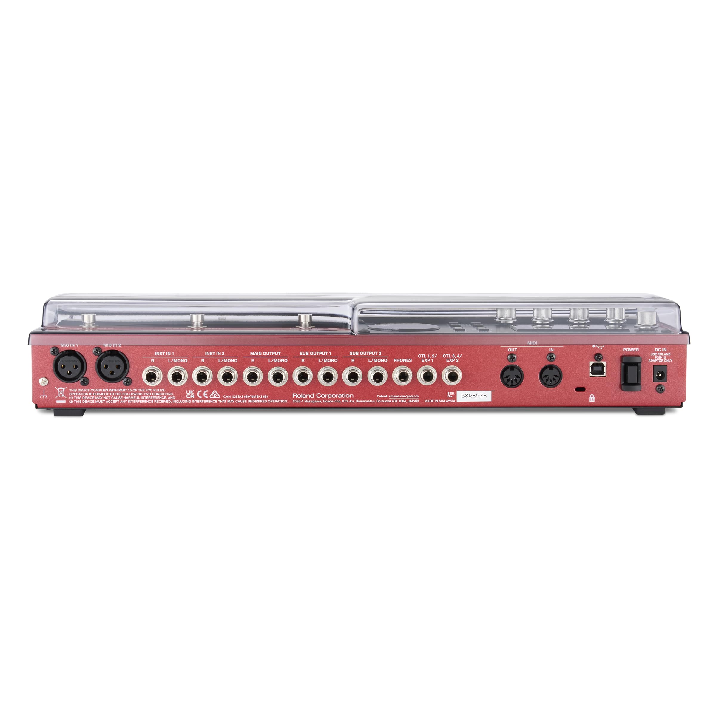 decksaver-boss-rc-600-cover-abdeckung-f-r-loop-station image 4