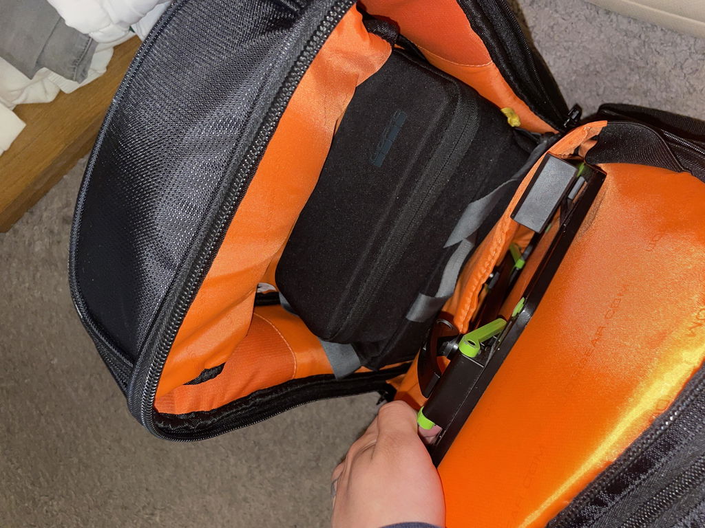 Endlich alles in einem Rucksack