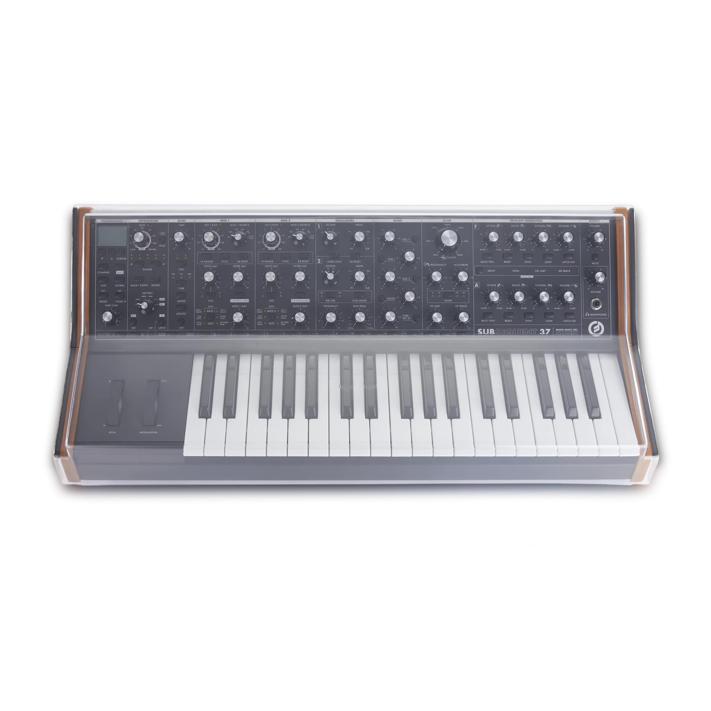 decksaver-schutzabdeckung-f-r-moog-sub-37-und-little-phatty-synthesizer image 3
