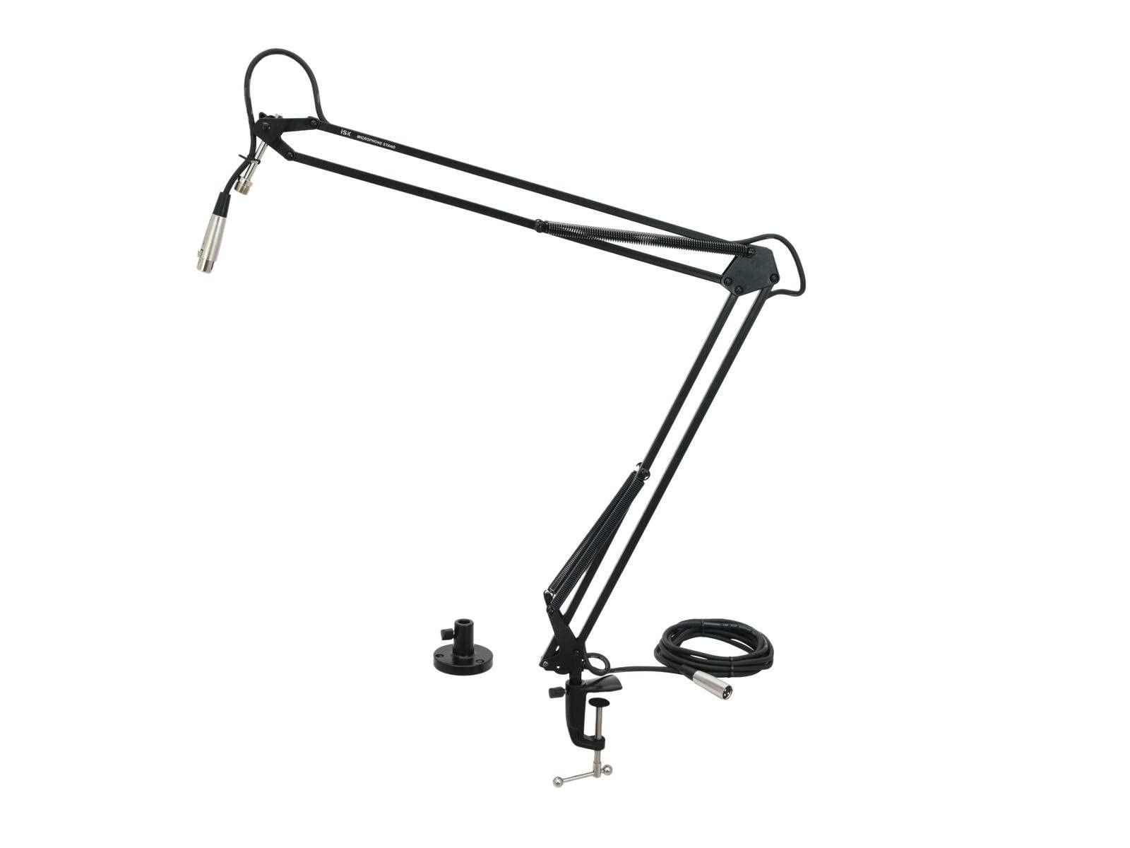omnitronic-halter-typ-a-klemmhalterung-f-r-tisch-mikrofonarm-schwarz image 1
