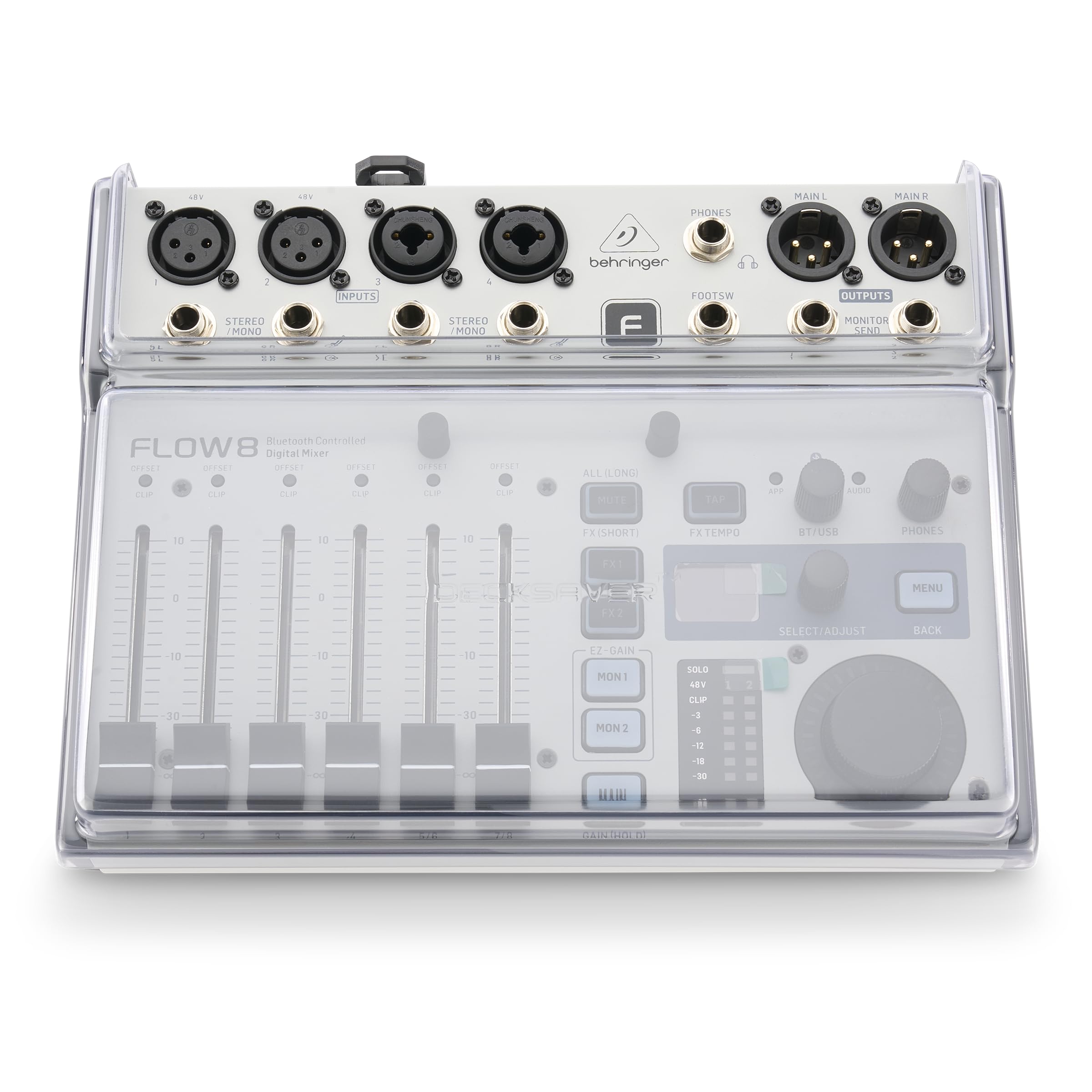 decksaver-ds-pc-flow8-cover-f-r-behringer-flow-8-polycarbonat-schutzhaube image 2
