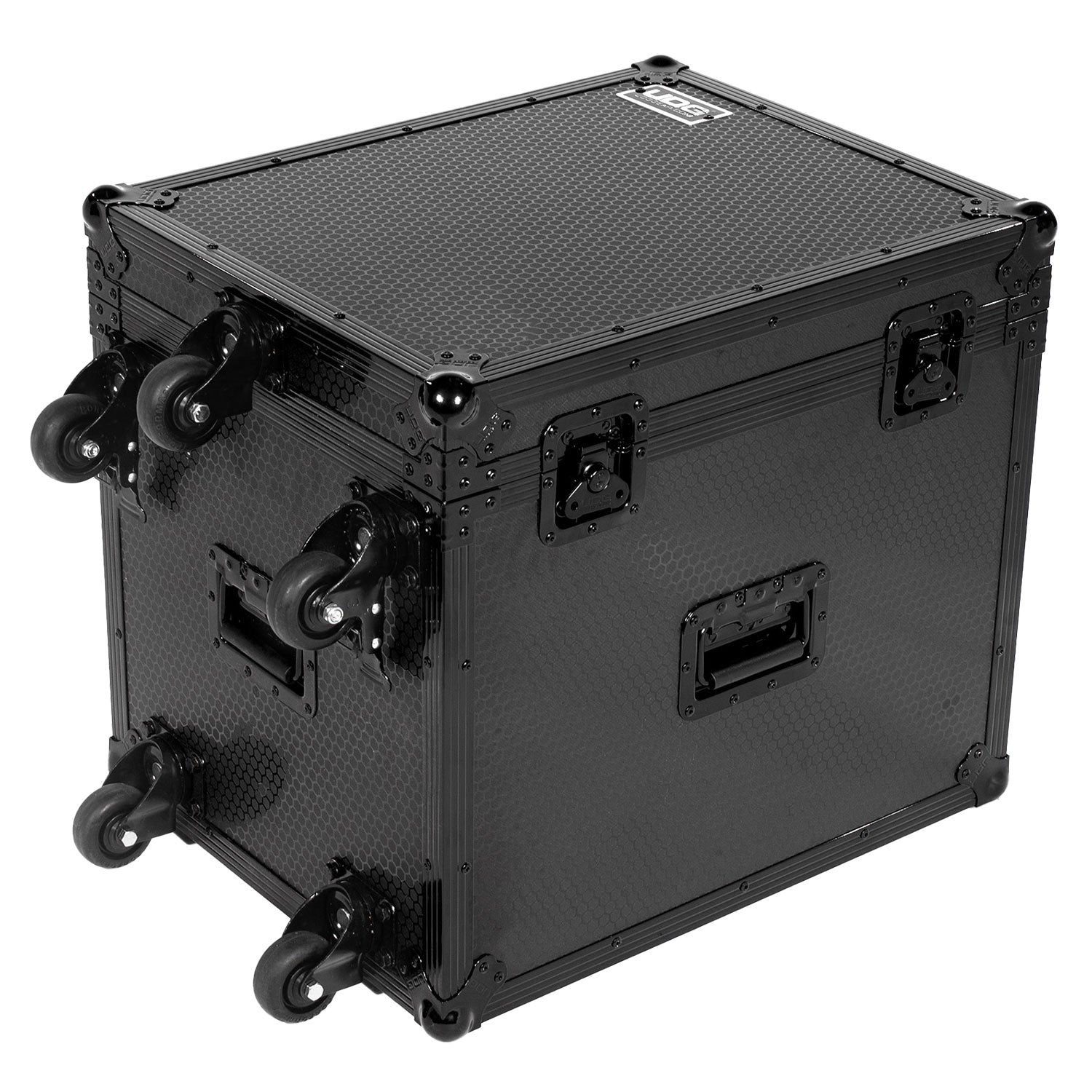udg-ultimate-flight-case-4x-cdj-mixer-black-plus-mit-trolley-spinner-wheels image 5