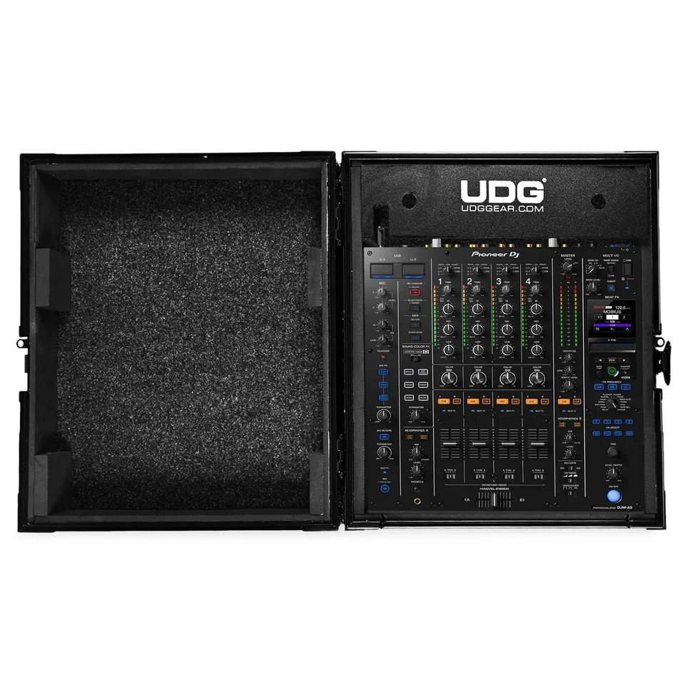 udg-ultimate-flight-case-pioneer-dj-djm-a9-black-dj-mixer-case image 1