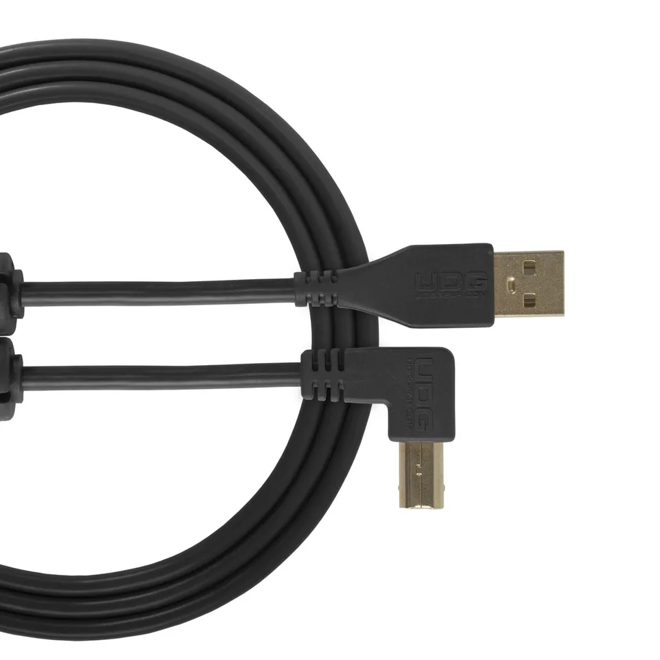 udg-ultimate-audio-kabel-usb-2-0-a-b-abgewinkelt image 1