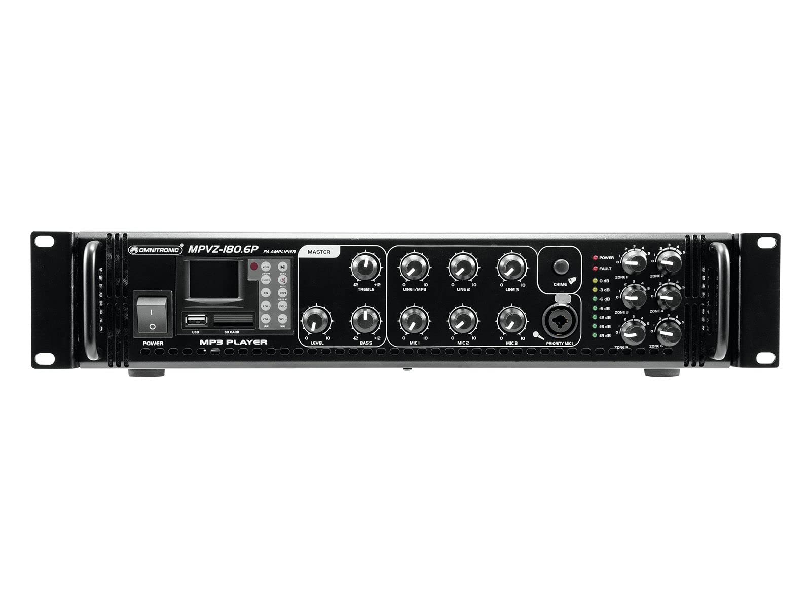omnitronic-mpvz-180-6p-6-zonen-ela-mischverst-rker-180-watt-mit-mp3-player image 2