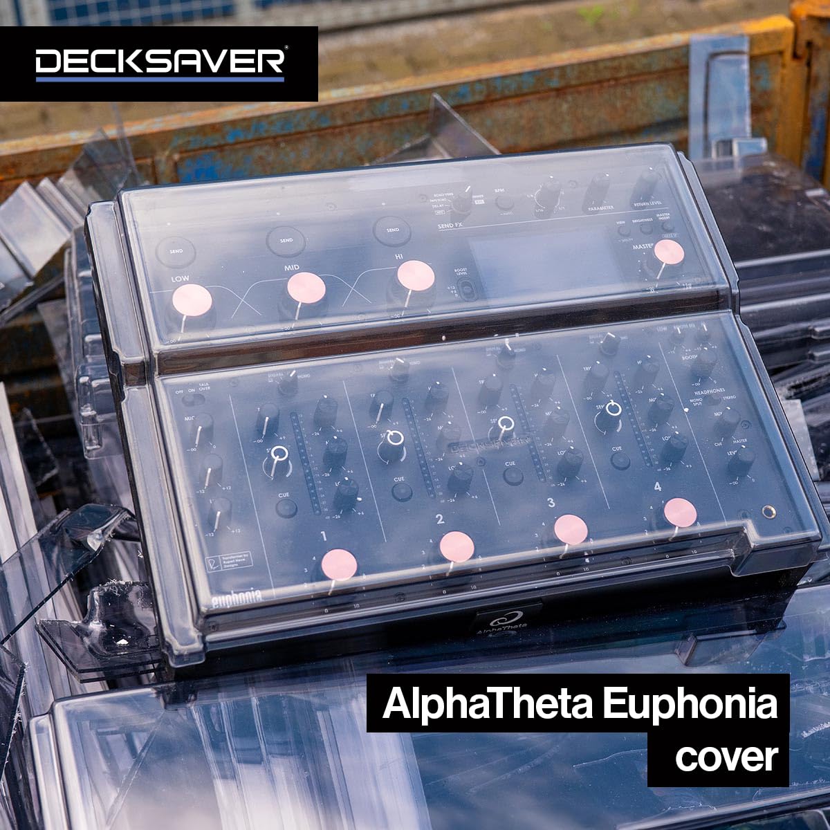 decksaver-alphatheta-euphonia-cover-transparente-mixer-abdeckung image 2