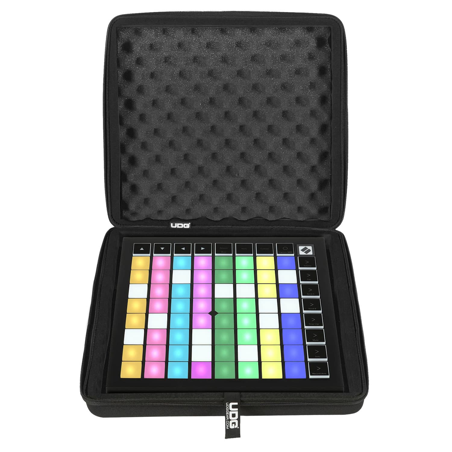 udg-creator-novation-launchpad-x-mk3-hardcase-schwarz-eva-case image 1