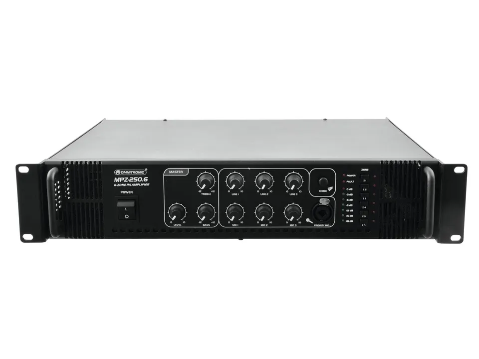 omnitronic-mpz-250-6-6-zonen-ela-mischverst-rker-250-w image 1