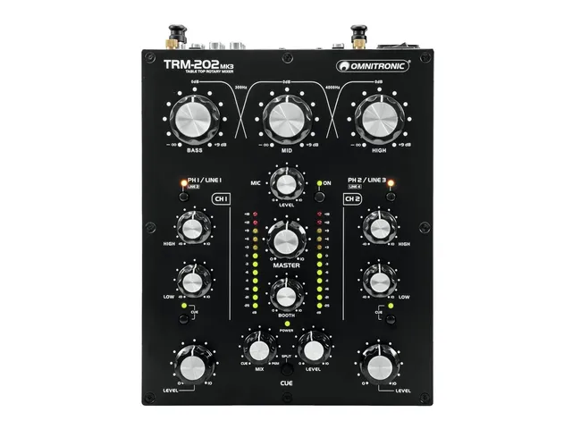 omnitronic-trm-202-mk3-2-kanal-rotary-dj-mixer image 1