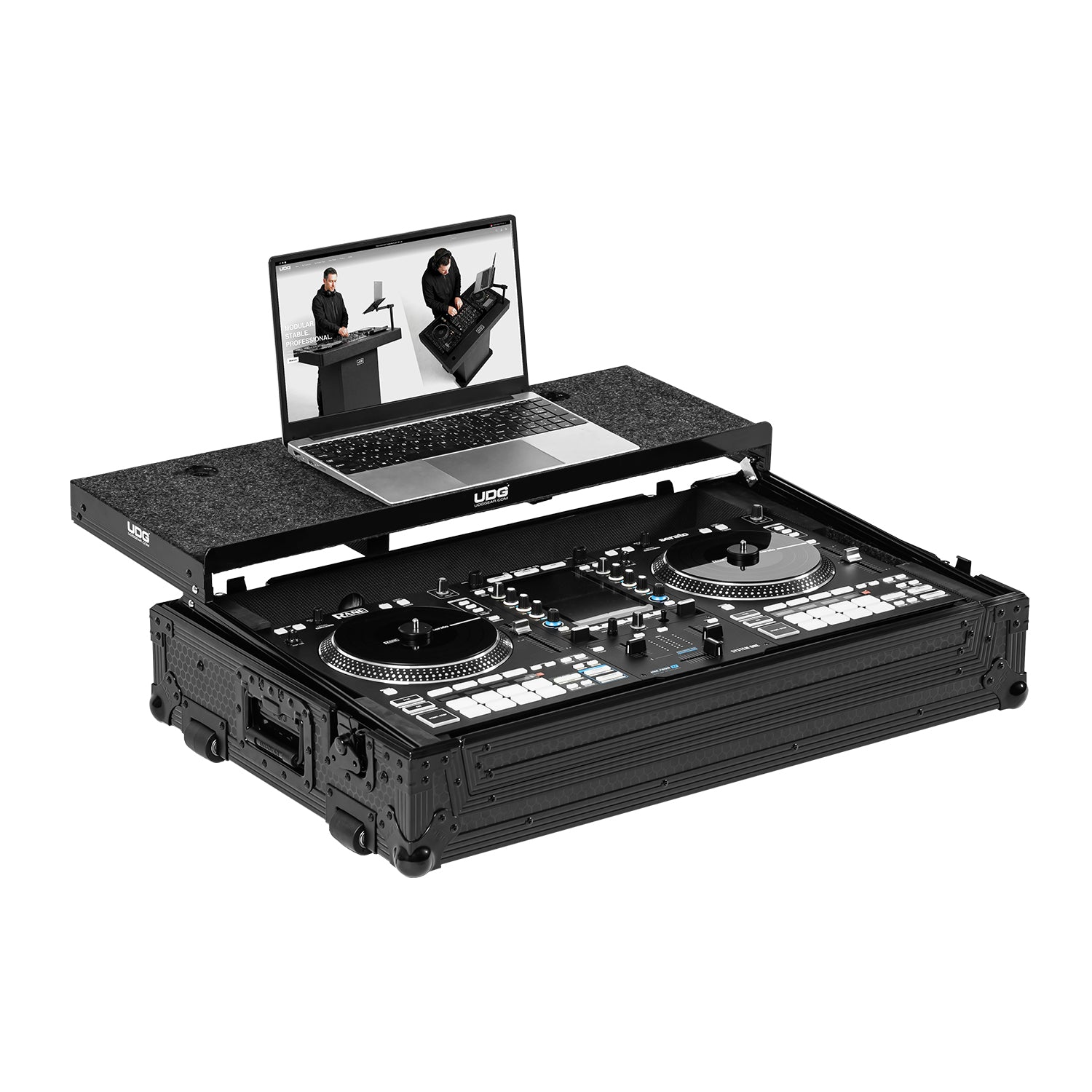 udg-ultimate-flight-case-rane-system-one-black-plus-controller-case-mit-laptop-a image 4