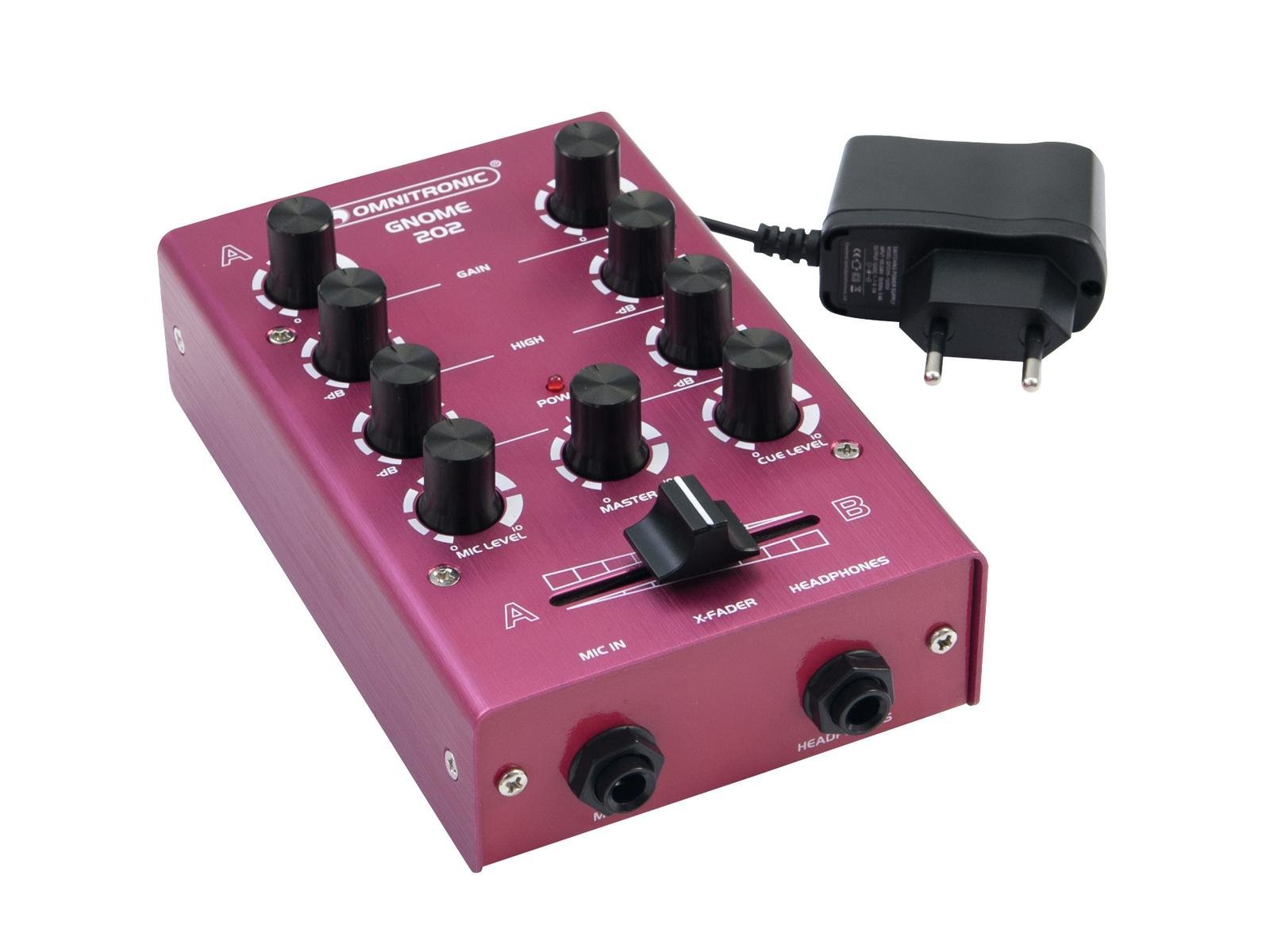 omnitronic-gnome-202-mini-mixer-rot-2-kanal-dj-mixer-im-miniaturformat image 2