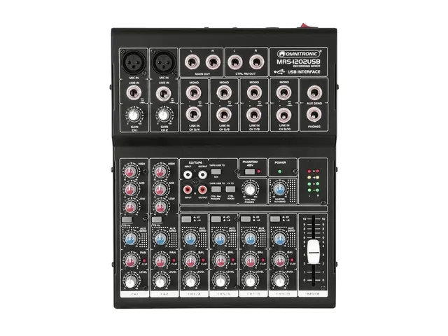omnitronic-mrs-1202usb-recording-mixer-12-kanal-mischpult-mit-usb-interface image 1