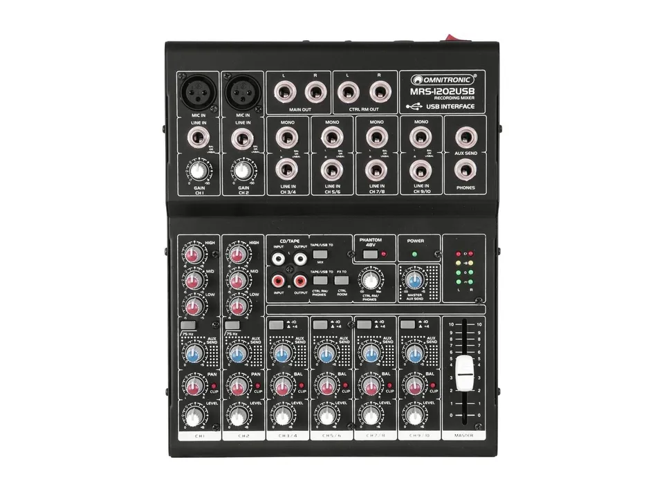 omnitronic-mrs-1202usb-recording-mixer-12-kanal-mischpult-mit-usb-interface image 1