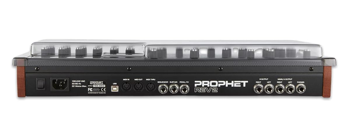 decksaver-sequential-prophet-rev2-cover-staubschutz-f-r-synthesizer image 5