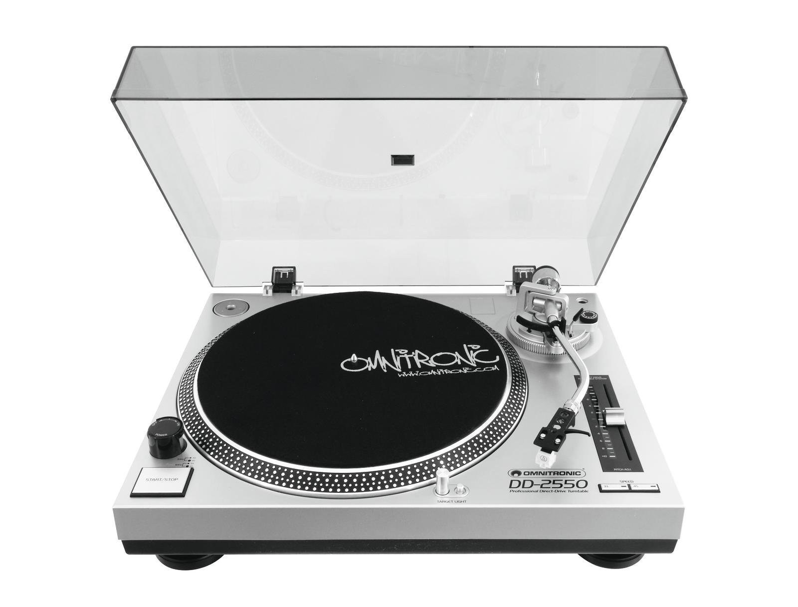 omnitronic-dd-2550-silber-direktgetriebener-dj-plattenspieler-mit-usb-und-phono- image 2