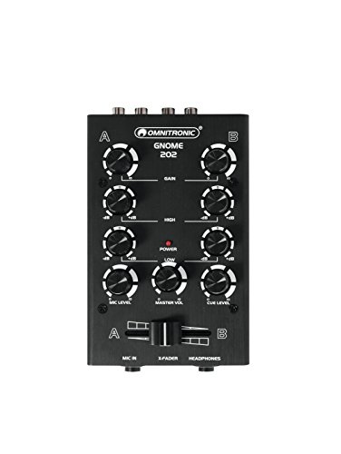 omnitronic-gnome-202-mini-mixer-2-kanal-dj-mixer-schwarz image 7